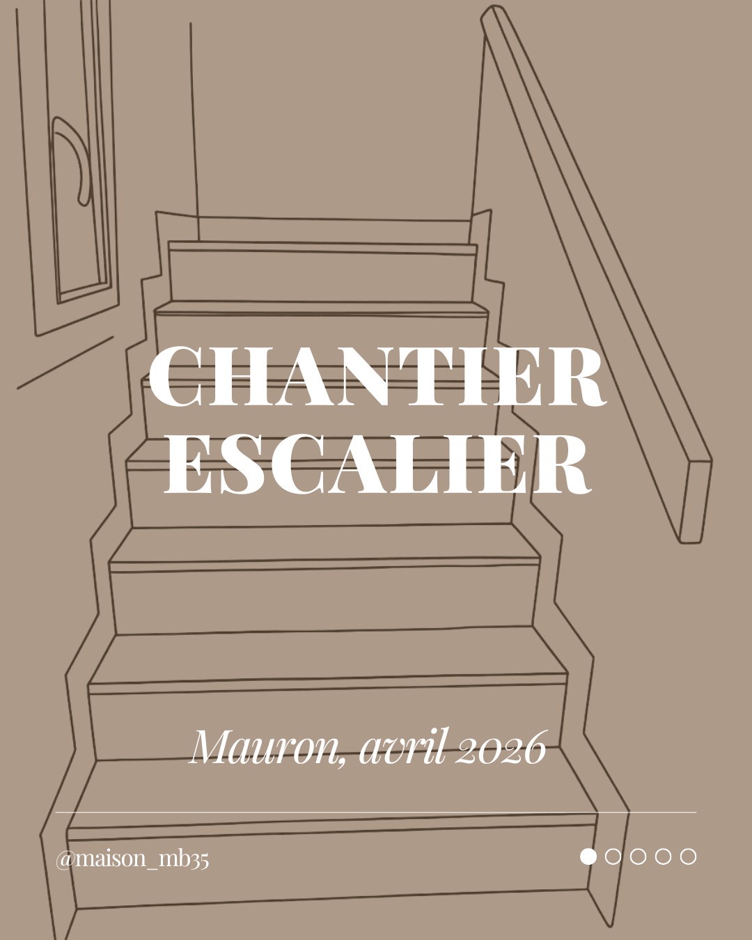 Chantier escalier - 1